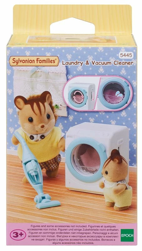 SYLVANIAN FAMILIES LAUNDRY & VACUUM CLEANER 1 SYLVANIAN FAMILIES LAUNDRY & VACUUM CLEANER