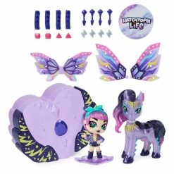 HATCHIMALS PIXIES RIDERS WILDER WINGS LAVENDER AND LIGHTING -dolls store full3