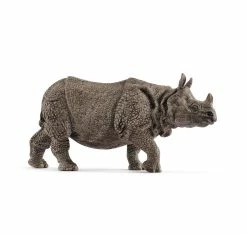SCHLEICH INDIAN RHINOCEROS (GREY DOT)
