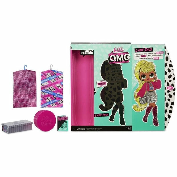 LOL SURPRISE O.M.G. TOP SECRET DOLL LADY DIVA 1 LOL SURPRISE O.M.G. TOP SECRET DOLL LADY DIVA