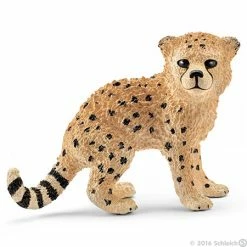 SCHLEICH CHEETAH CUB (GREEN DOT)