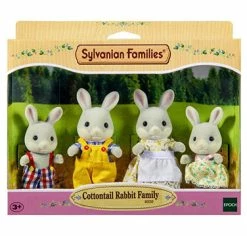 SYLVANIAN FAMILIES COTTONTAIL RABBIT FAMILY
